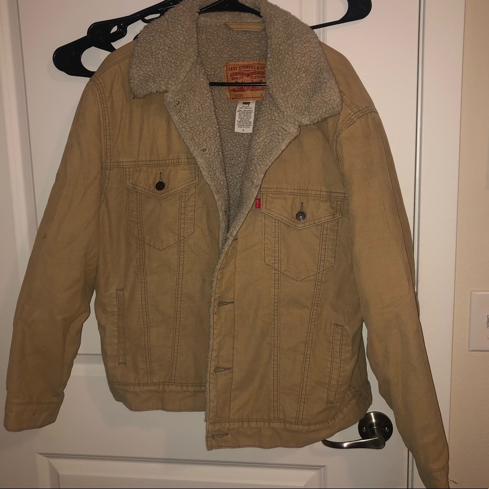 Levis tan shera jacket